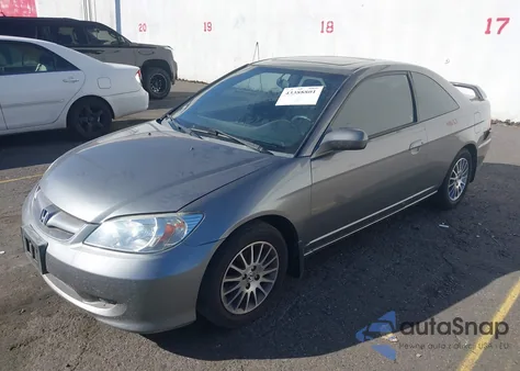2005 Honda Civic Ex z USA, uszkodzony, nr VIN 1HGEM21925L077690